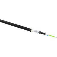 Excel Enbeam OS2 Singlemode SWA Direct Burial Fibre Optic Cable Loose Tube 48 Core 9/125 Eca Black